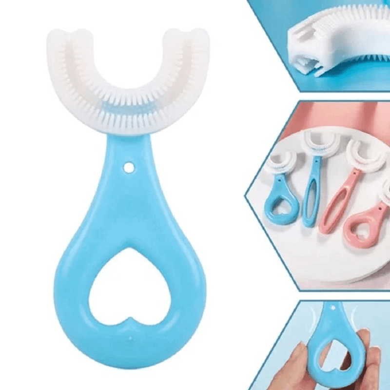 CEPILLO DE DIENTES EN FORMA DE U PARA NIÑOS (PROMO 2 X 1)