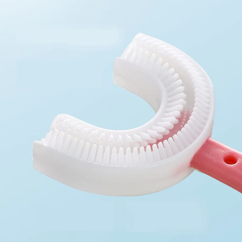 CEPILLO DE DIENTES EN FORMA DE U PARA NIÑOS (PROMO 2 X 1)